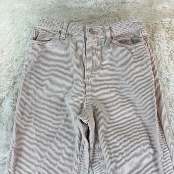 BDG Urban Outfitters Denim - BDG Urban Outfitters Mom High Rise Corduroy Pants Light‎ Pink Size 26 Retro Chic